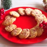 Fresh Cranberry Shortbread Cookies